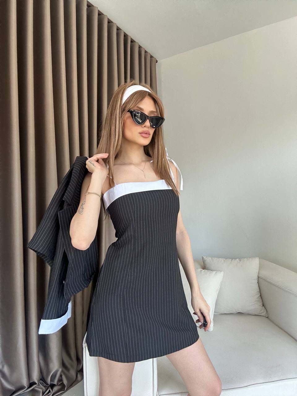 Chanel Two-Piece Set – Cropped Jacket & Dress